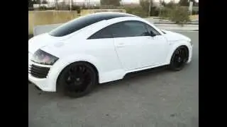 AUDI TT BLANC MAT MODIFIED BY PHILOU