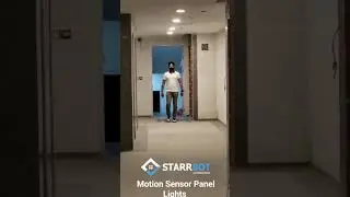 ✨ Common Area Lighting Automation by STARRBOT Motion Sensor Auto Dimming Smart Intelligent Light