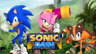 SONIC DASH SURGE vs BOOS EGGMAN Mission successful #sonicdash #game #boos #eggman