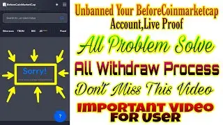 How To Recovery Your BeforeCoinmarketcap Account ll Withdrew BCMC1 Token ll @JAOfficialEarning