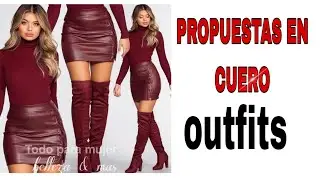 MODA  ATEMPORAL I VISTE PRENDAS DE CUERO @todoparamujerbellezamas3163
