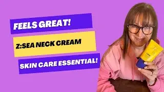 Lightweight Neck Cream I Use Every Day! Z Sea Neck Cream Review