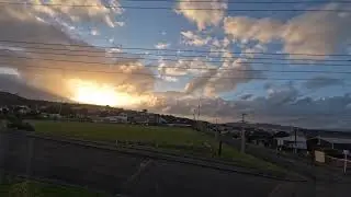 Sunset time lapse Bluff 