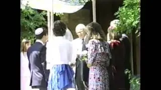 Alan Mintz speaking at KH & DS wedding