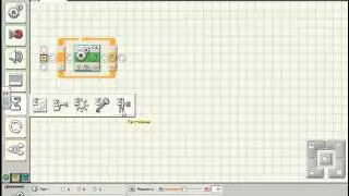 Lego Mindstorms NXT. Движение вперед (обход препятствий). Программирование.