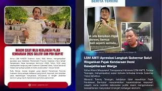 Apresiasi Aktivis dan Ormas Sulut atas Keringanan Pajak oleh Gubernur Sulut YSK