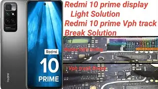 Redmi 10 Prime Lcd light Solution | Mi 10 prime Backlight Solution | Redmi 10 prime Light ways