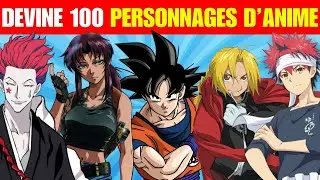 Devine 100 personnages d'ANIME en 3 secondes chrono