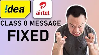 How to fix Idea Class 0 message pop-up | Class 0 message Problem Fixed