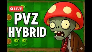 Plants vs Zombies Hybrid Gameplay &ndash; Ultimate Mushroom Zombie Battle & Crazy Plant Combos!