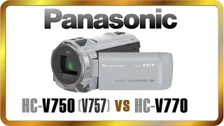 Kamera Panasonic HC-V750 (V757) vs HC-V770 recenzja opinia cena review