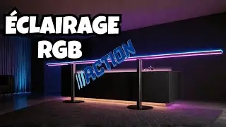 D&eacute;couvrons la barre LED RGB pas cher de chez Action.