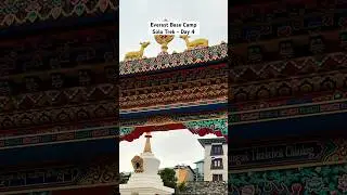 Everest Base camp, Day 4-Namche Bazar to Tengboche 🏔️🗻the dense fog 🌫️😶&zwj;🌫️