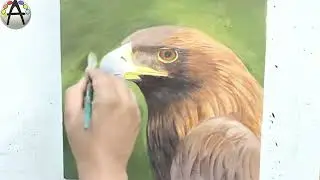 Golden Eagle Painting