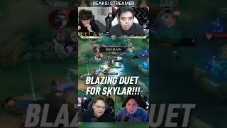 Clip Streamer🔴BLAZING DUET FOR SKYLARRRRR!!! EPIC MOMENT🥶AUTO TEGANG! #m7 #swissstage #mplgameplay