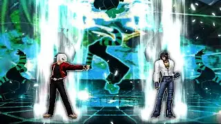 Bloodedge Kyo 12P VS Nao The Pale Killer [Request Match] KOF MUGEN