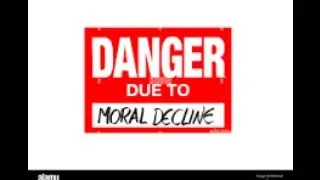 The relationship between Authority, by popular consent, and moral decline.