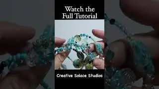 ⭐️MESMERIZING First Memory Wire Bracelet⭐️#shorts #short #jewelrymaking