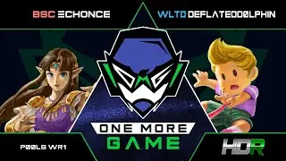 One More Game - ECHOnce (Zelda) VS deflateddolphin (Lucas) - Pools - Winners Round 1