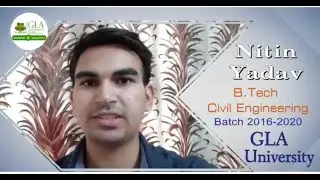 Alumni Testimonial | Nitin Yadav | B.Tech - Civil Engineering