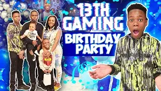WE SURPRISED AHZEE WITH AN EPIC 13TH BIRTHDAY PARTY