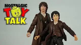 FRODO VS. FRODO LOTR Action Figure Comparison: ToyBiz/Diamond Select | TOY TALK Ep. 3
