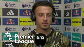 Ethan Ampadu reflects on Leeds United's first win back in top flight | Premier League | NBC Sports