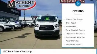 2017 Ford Transit Van PJ580