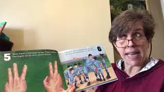 Read Aloud Baseball Counting Book