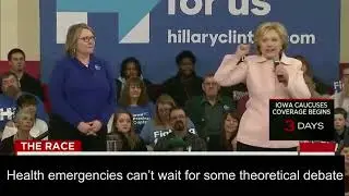 Hillary Announces Her Healthcare Failure