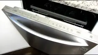 Краткое руководство пользователя посудомоечной машины LG | Сенсорное управление