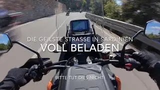 KTM 1290 Super Adventure S - Geilste und gefährlichste Straße in Sardinien?