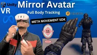 Unity VR: как создать зеркальный аватар с помощью Meta Movement SDK для отслеживания всего тела? (11)