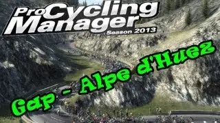 Pro Cycling Manager 2013 - GamePlay - [Gap - Alpe d'Huez]