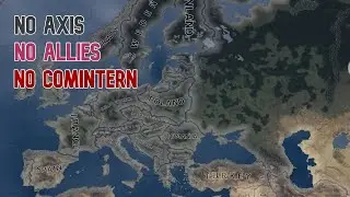 No Starting Factions | HOI4 Timelapse [Historical]