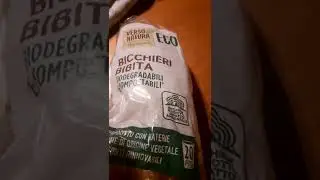 la Conad continua a vendere bicchieri di plastica passandoli per biodegradabili e compostabili