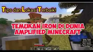 Temukan Iron di Dunia Amplified Minecraft Tips dan Lokasi Terbaik #rachmedhiyatv  #Minecraft #Gaming