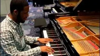 Keyboard Magazine NAMM 2013: Corey Henry @ Fazioli Pianos