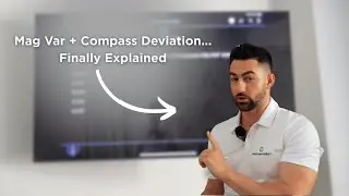 Magnetic Variation, Compass Deviation, Magnetic Tracks and True Tracks explained for your pilot exam