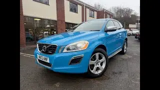2013 13-Reg Volvo XC60 D5 2.4 (215bhp) R-Design Auto,RARE REBEL BLUE,13 SERVICES! £8995