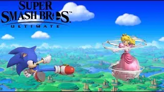 Super Smash Bros Ultimate Sonic Vs Princess Peach