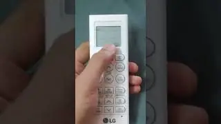 LG A/c Remote Time Settings Tutorial in 60 Second #shorts #lgac #acremote #timesetting