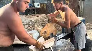 The Most Efficient Manual Wood Processing Workflow