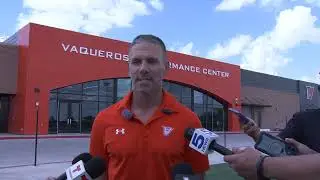 UTRGV Football Coach Travis Bush Weekly Press Conference (9/16/25)