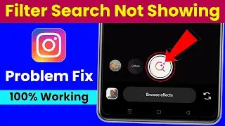 instagram filter search option not showing | instagram par filter search ka option nahin a raha