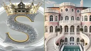 Choose Your First Name 🏘️LetterA-Z Dream HouseSelection Challenge|MostBeautiful Dream Homes Tour