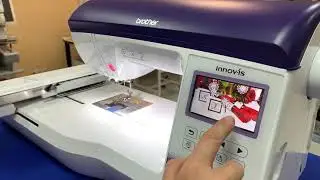 Включение вышивальной машины Brother Innov-is NV 850E