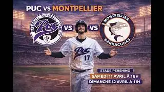 PUC VS BARRACUDAS - D1 FRANCE FFBS- GAME 1