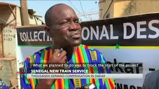 Senegal's New Regional Express Train Overshadowed By Compensation Protest