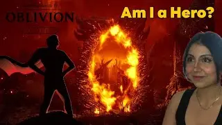 Entering the Oblivion Gate and being a HERO | Elder Scrolls Oblivion Part 3